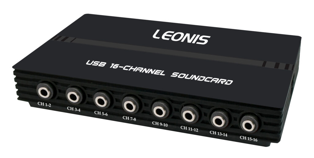 Figure 1. USB 16-CHANNEL SOUNDCARD