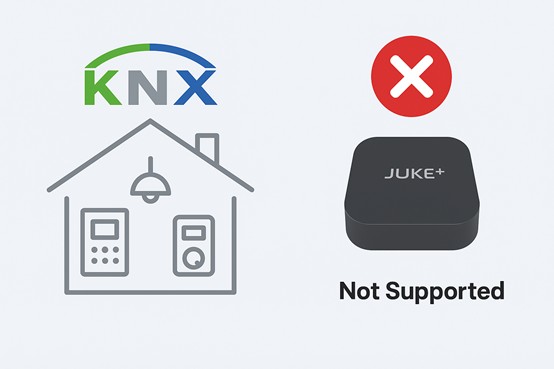 JUKE+ Lacks KNX Compatibility
