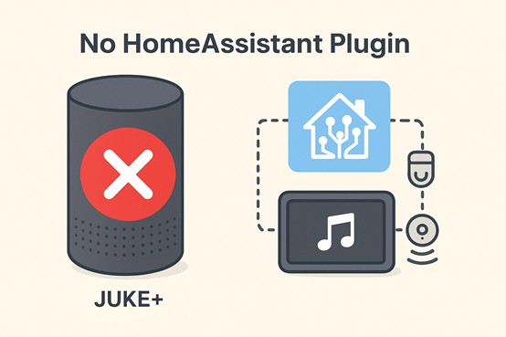 JUKE+ does not provide Home Assistant Plugin