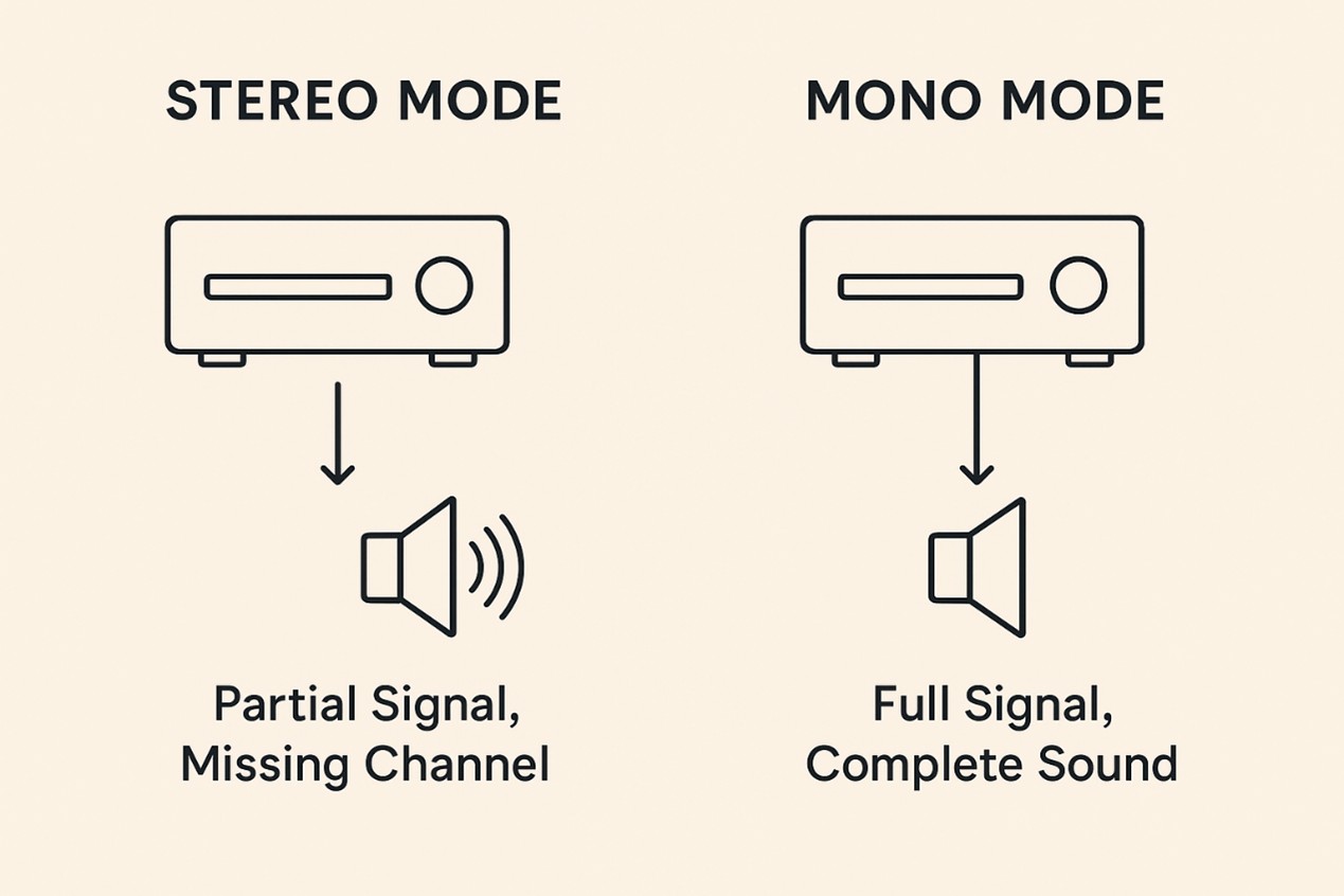 JUKE+ No Mono Output Support